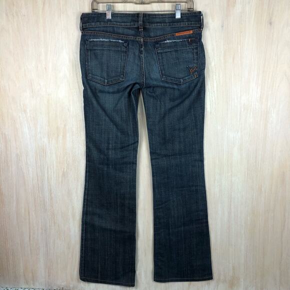 Citizens of Humanity Traveler #022 Double Dark Wash Fly Pant Low Rise Jeans 29 - Picture 7 of 14